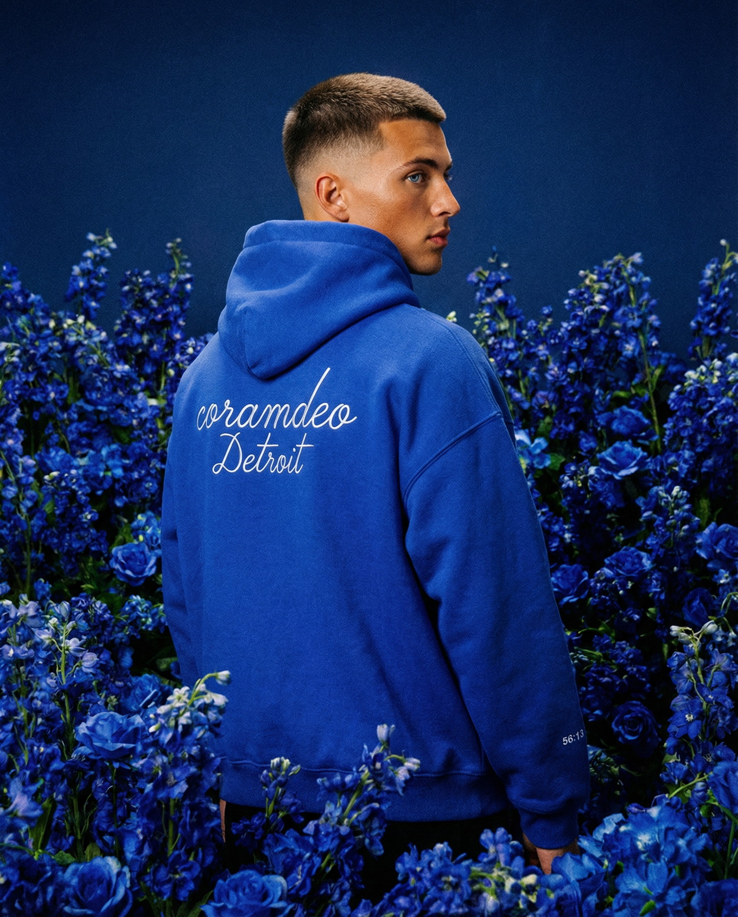 Psalm 56:13 Hoodie Dark Blue